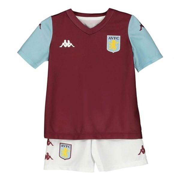 Camiseta Aston Villa Primera equipación Niños 2019-2020 Rojo